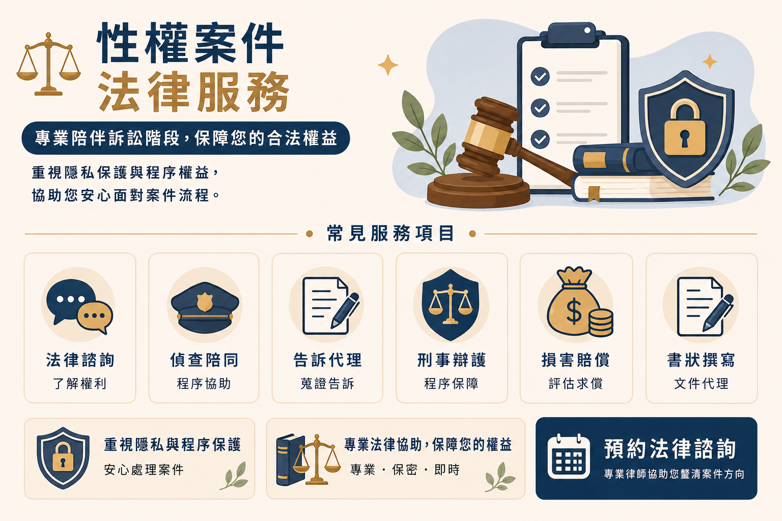 性權案件法律服務