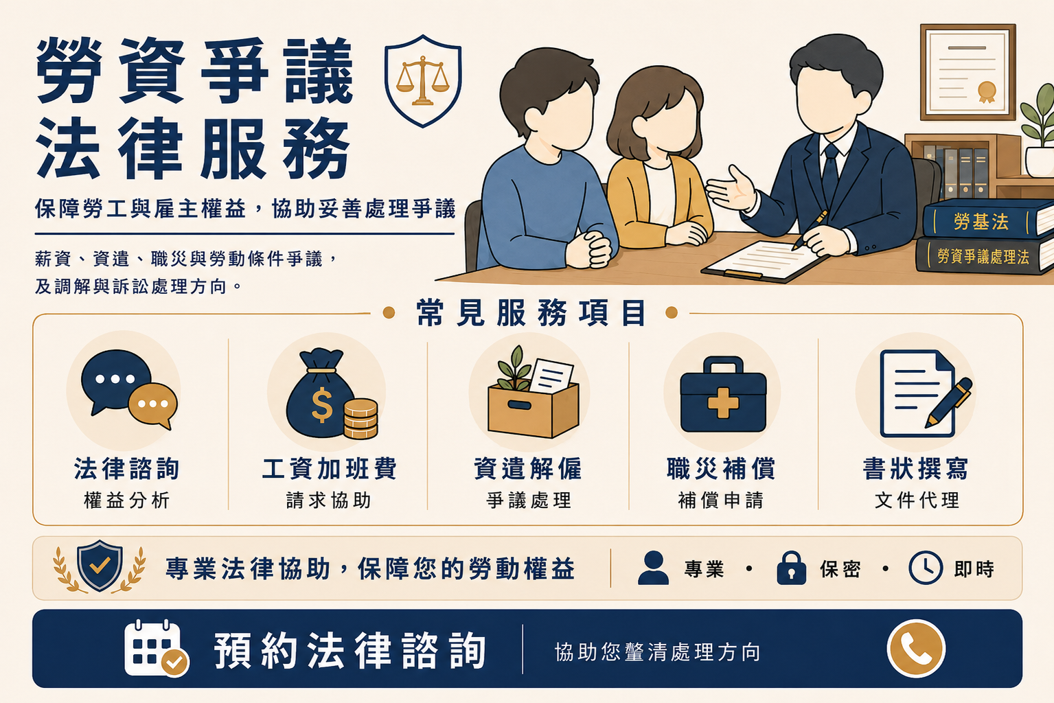 勞資糾紛法律服務