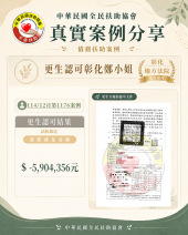 更生認可/彰化鄭小姐
